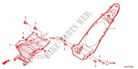 REAR FENDER для Honda NC 700 ABS DCT 2012