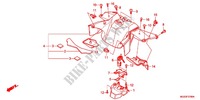 CENTER BODY COVER для Honda NC 700 X ABS 35KW 2012