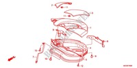 LUGGAGE BOX COVER для Honda NC 700 X ABS 35KW 2012