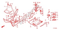 FLOOR PANEL для Honda SH 125 R BLANC SPECIAL 2F 2012