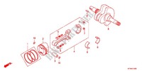 CRANKSHAFT для Honda SH 300 R ABS TYPE 3ED 2012