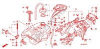FUEL TANK для Honda FOURTRAX 420 RANCHER 4X4 AT PS 2012