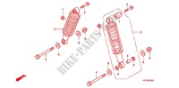 REAR SHOCK ABSORBER (2) для Honda FOURTRAX 420 RANCHER 4X4 AT PS 2012