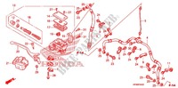 FRONT BRAKE MASTER CYLINDER для Honda FOURTRAX 420 RANCHER 4X4 Electric Shift CAMO 2012