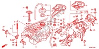 FUEL TANK для Honda FOURTRAX 420 RANCHER 4X4 Electric Shift CAMO 2012