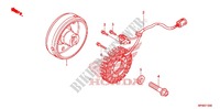 LEFT CRANKCASE COVER   ALTERNATOR (2) для Honda FOURTRAX 420 RANCHER 4X4 Electric Shift CAMO 2012