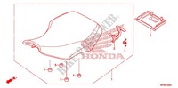 SINGLE SEAT (2) для Honda FOURTRAX 420 RANCHER 4X4 Electric Shift CAMO 2012