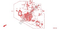 THROTTLE BODY для Honda FOURTRAX 420 RANCHER 4X4 Electric Shift CAMO 2012