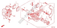 FRONT BRAKE CALIPER для Honda FOURTRAX 420 RANCHER 4X4 Electric Shift CAMO 2012