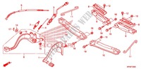 PEDAL для Honda FOURTRAX 420 RANCHER 4X4 PS 2012