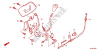GEAR LEVER для Honda FOURTRAX 420 RANCHER 4X4 PS RED 2012