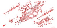FRAME для Honda FOURTRAX 420 RANCHER 4X4 PS RED 2012