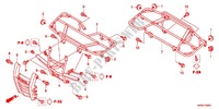 SEAT   CARRIER для Honda FOURTRAX 420 RANCHER 4X4 PS RED 2012