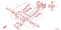 SWINGARM   CHAIN CASE для Honda FOURTRAX 420 RANCHER 4X4 PS RED 2012