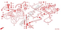 FUEL TANK для Honda FOURTRAX 500 FOREMAN RUBICON Power Steering 2012
