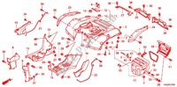 REAR FENDER для Honda FOURTRAX 500 FOREMAN RUBICON Power Steering 2012