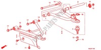 FRONT SUSPENSION ARM для Honda FOURTRAX 500 FOREMAN RUBICON Power Steering 2012