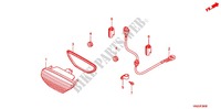 TAILLIGHT (2) для Honda FOURTRAX 500 FOREMAN RUBICON Power Steering 2012