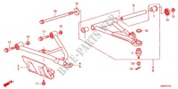 FRONT SUSPENSION ARM для Honda FOURTRAX 500 FOREMAN 4X4 Electric Shift, Power Steering 2012