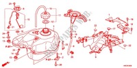 FUEL TANK для Honda FOURTRAX 500 FOREMAN 4X4 Electric Shift, Power Steering 2012
