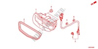 TAILLIGHT (2) для Honda FOURTRAX 500 FOREMAN 4X4 Electric Shift, Power Steering 2012