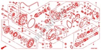 FRONT FINAL GEAR для Honda FOURTRAX 500 FOREMAN 4X4 Power Steering 2012