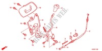 GEAR LEVER для Honda FOURTRAX 500 FOREMAN 4X4 Power Steering 2012