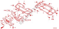 SEAT   CARRIER для Honda FOURTRAX 420 RANCHER 4X4 PS CAMO 2012