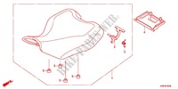 SINGLE SEAT (2) для Honda FOURTRAX 420 RANCHER 4X4 PS CAMO 2012