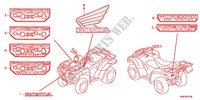 STICKERS для Honda FOURTRAX 420 RANCHER 4X4 PS CAMO 2012