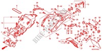 REAR FENDER для Honda VFR 1200 F 2012