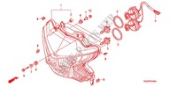 HEADLIGHT для Honda VFR 1200 DCT 2012
