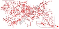 RIGHT CRANKCASE COVER для Honda VFR 1200 DCT 2012