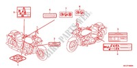 CAUTION LABEL (VT750C2B/C2S/CS/C/CA) для Honda SHADOW VT 750 PHANTOM 2012