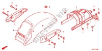 REAR FENDER (VT750C2B/C2S) для Honda SHADOW VT 750 PHANTOM 2012
