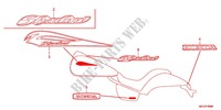STICKERS (VT750C2B/C2S) для Honda SHADOW VT 750 PHANTOM 2012