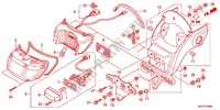 TAILLIGHT (VT750C2B/C2S) для Honda SHADOW VT 750 PHANTOM 2012