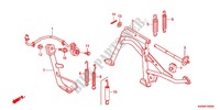 MAIN STAND   BRAKE PEDAL для Honda PCX 125 SPECIAL EDITION 2012