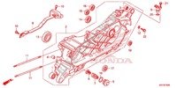 LEFT CRANKCASE для Honda SH 150 2013