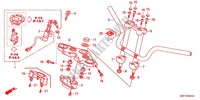 HANDLEBAR   TRIPLE CLAMP   STEERING STEM (CBF1507/M7/M9/MA/MB/MC) для Honda CB 150 UNICORN DAZZLER 2012
