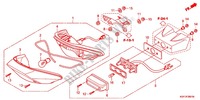 TAILLIGHT (CBF150MB/MC) для Honda CB 150 UNICORN DAZZLER 2012