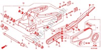 SWINGARM   CHAIN CASE для Honda CBR 600 RR ABS HRC 2013