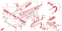 SWINGARM   CHAIN CASE для Honda CRF 250 X 2013