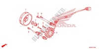 LEFT CRANKCASE COVER   ALTERNATOR (2) для Honda CRF 450 R 2014