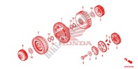 CLUTCH для Honda INTEGRA 700 NOIR MAT 2013