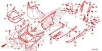 FLOOR PANEL   SIDE SKIRT для Honda SH 125 ABS D TOP BOX 2013