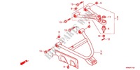 FRONT SUSPENSION ARM (4WD) для Honda FOURTRAX 420 RANCHER 4X4 Electric Shift CAMO 2011