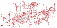 FUEL TANK для Honda FOURTRAX 420 RANCHER 4X4 AT PS 2013