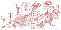 FUEL TANK для Honda FOURTRAX 420 RANCHER 4X4 Electric Shift 2013