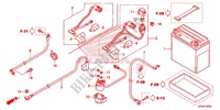 WIRE HARNESS/BATTERY для Honda FOURTRAX 420 RANCHER 4X4 Electric Shift 2013